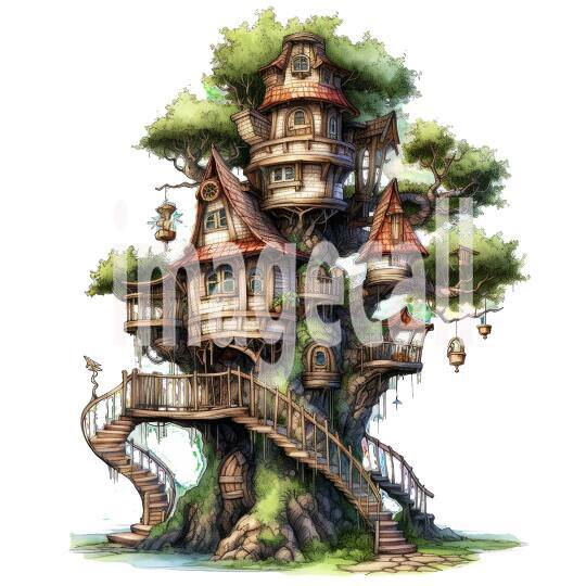 Fantasy Tree Houses (11)
