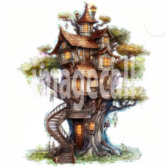 Fantasy Tree Houses (12)