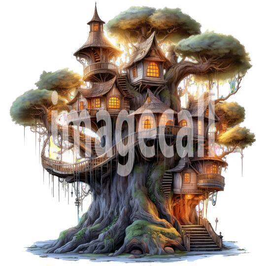 Fantasy Tree Houses (13)