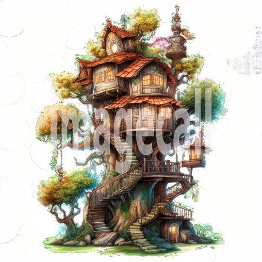 Fantasy Tree Houses (14)