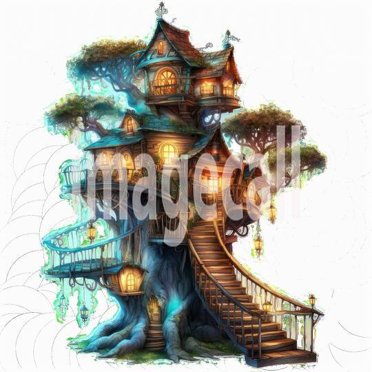 Fantasy Tree Houses (16)