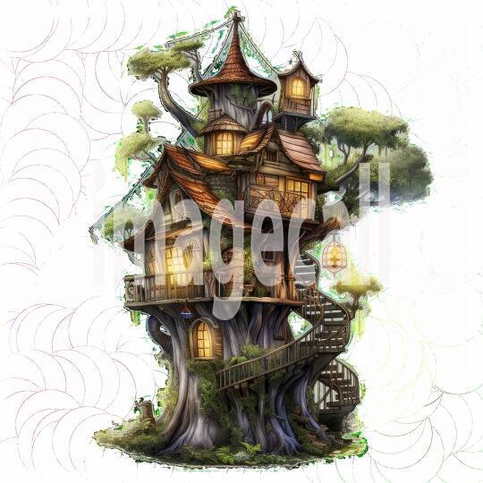 Fantasy Tree Houses (19)