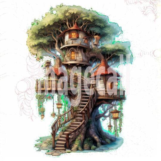 Fantasy Tree Houses (2)