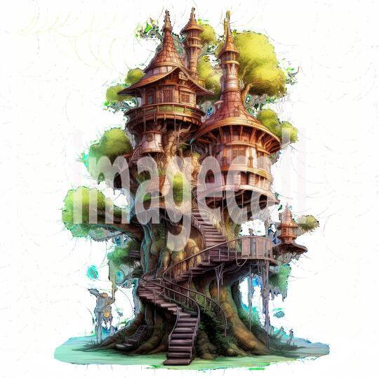 Fantasy Tree Houses (5)