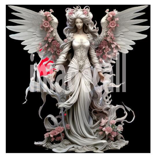 FLoral Angel Statues (10)300dpi