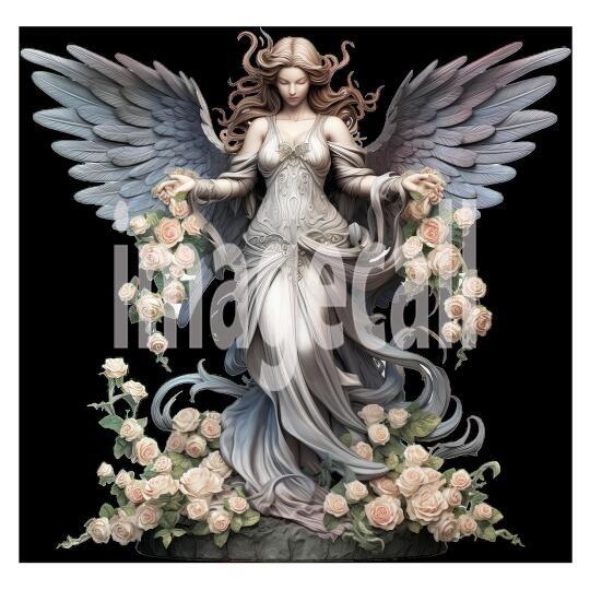 FLoral Angel Statues (14)300dpi