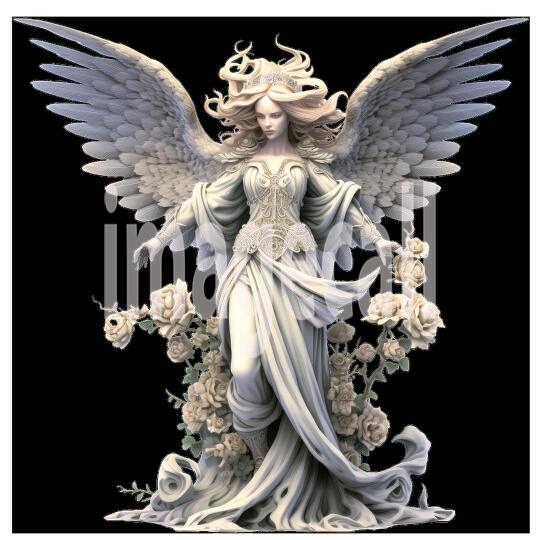 FLoral Angel Statues (19)300dpi