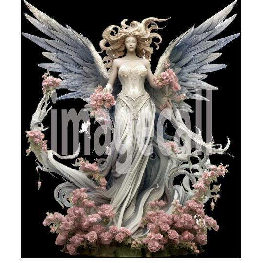 FLoral Angel Statues (2)300dpi