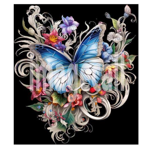 floral butterflies (20)300dpi