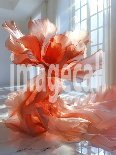 Floral Flowy Fabric (19)