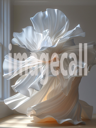 Floral Flowy Fabric (23)