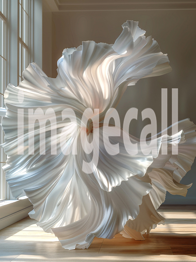 Floral Flowy Fabric (26)