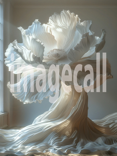 Floral Flowy Fabric (28)