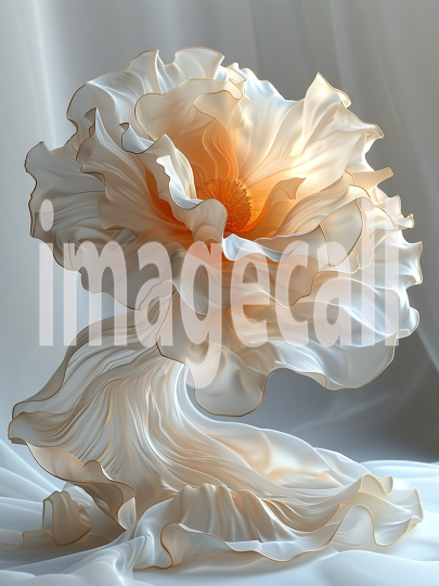 Floral Flowy Fabric (3)