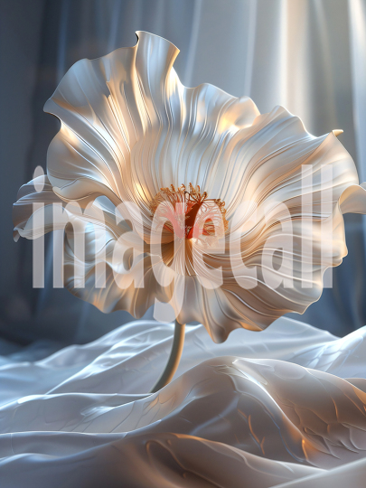 Floral Flowy Fabric (37)