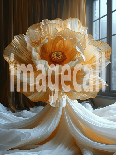 Floral Flowy Fabric (4)