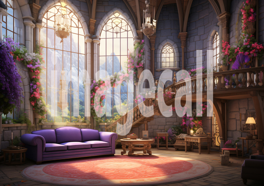 FN0005 - Enchanted Lavender Castle (10)