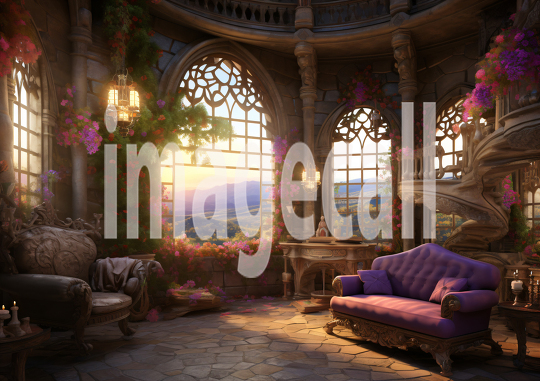 FN0005 - Enchanted Lavender Castle (14)