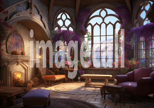 FN0005 - Enchanted Lavender Castle (16)