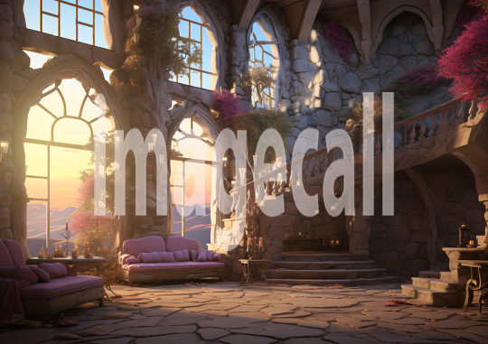 FN0005 - Enchanted Lavender Castle (19)