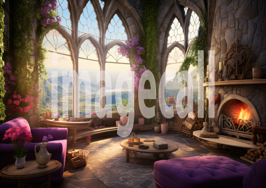 FN0005 - Enchanted Lavender Castle (20)