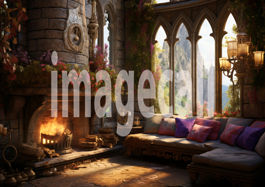 FN0005 - Enchanted Lavender Castle (21)