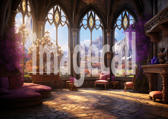 FN0005 - Enchanted Lavender Castle (3)