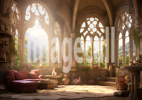 FN0005 - Enchanted Lavender Castle (6)