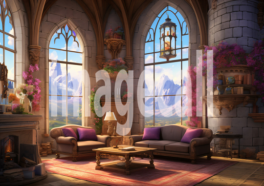 FN0005 - Enchanted Lavender Castle (7)