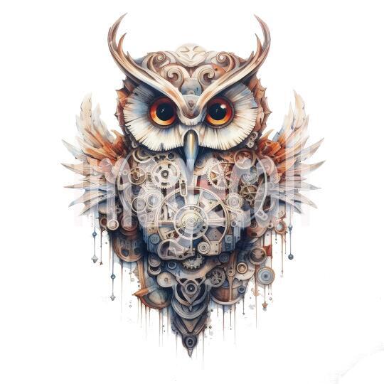 HQ Mechanical Owl (10)300dpi