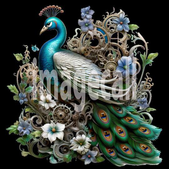 HQ Steampunk Peacock (13)300dpi