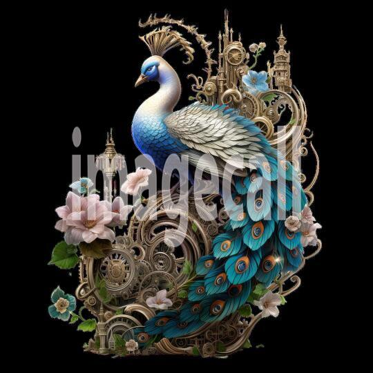 HQ Steampunk Peacock (15)300dpi