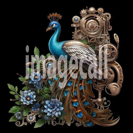 HQ Steampunk Peacock (18)300dpi