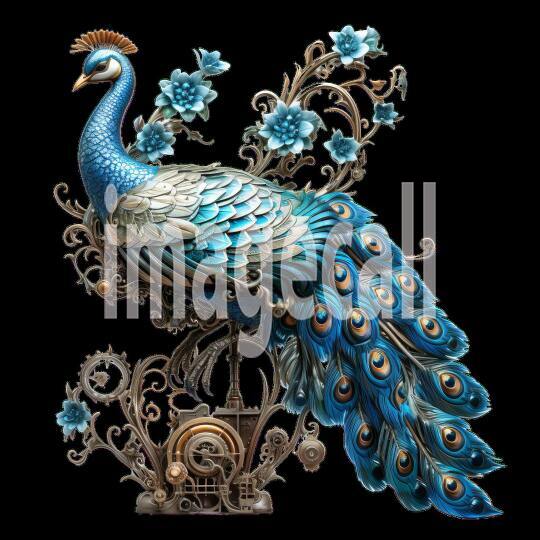 HQ Steampunk Peacock (3)300dpi