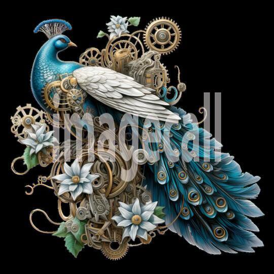 HQ Steampunk Peacock (7)300dpi