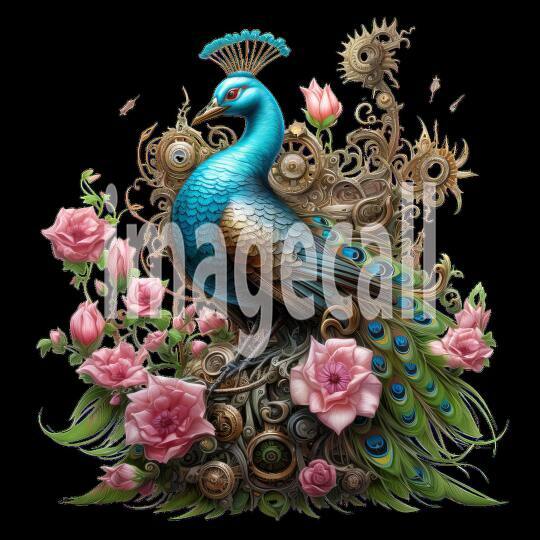 HQ Steampunk Peacock (8)300dpi