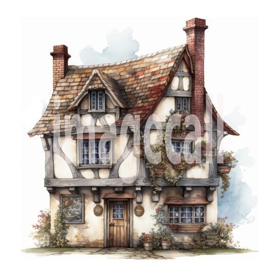 Medieval Houses (5)300dpi