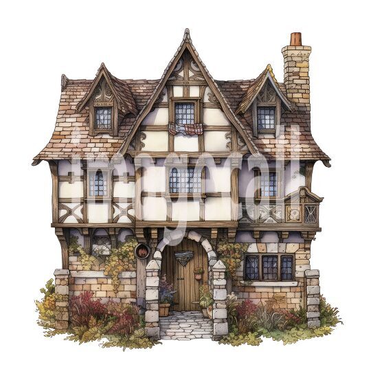 Medieval Houses (7)300dpi