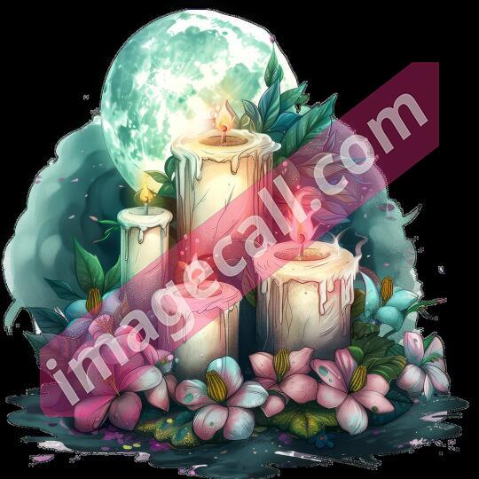 Moon Candles (9)