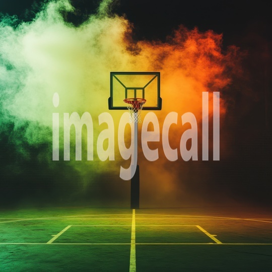 Neon Smoke Square (322)