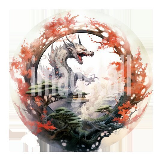 Oriental Floral Dragons (16)