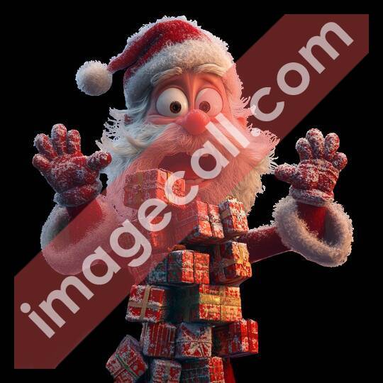 Quirky Santa (100)
