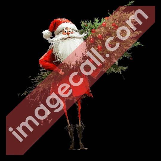 Quirky Santa (102)