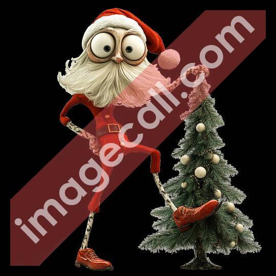 Quirky Santa (150)