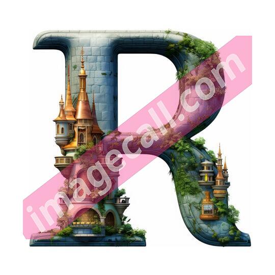 R Clipart Fairy Tale Letter300dpi