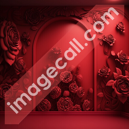 red flower wall3 (3)