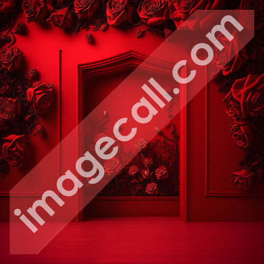 red flower wall3 (5)