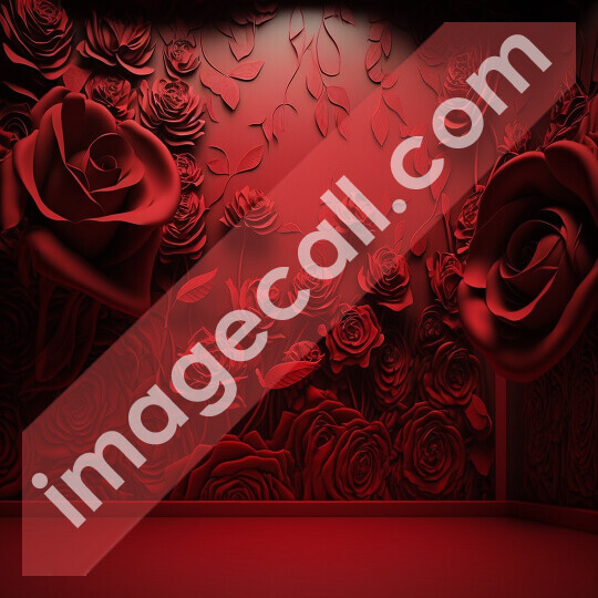 red flower wall3 (7)