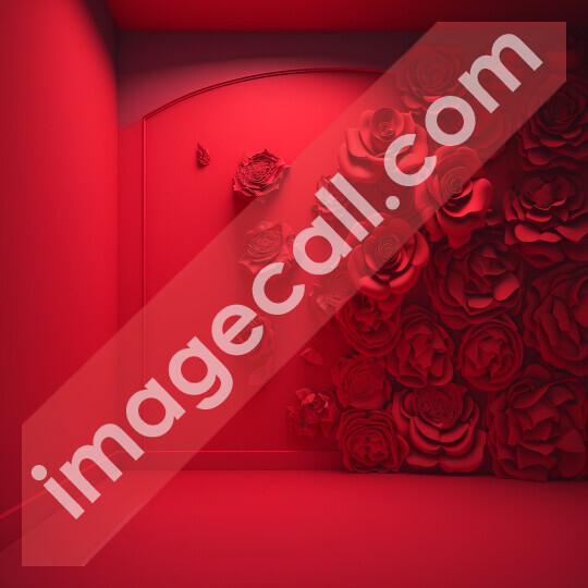 red flower wall3 (8)