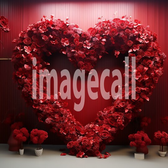 RedHeartFlowerArch (15)